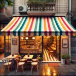 Striped Awning Fabric: PVC Tarpaulin Guide 2025
