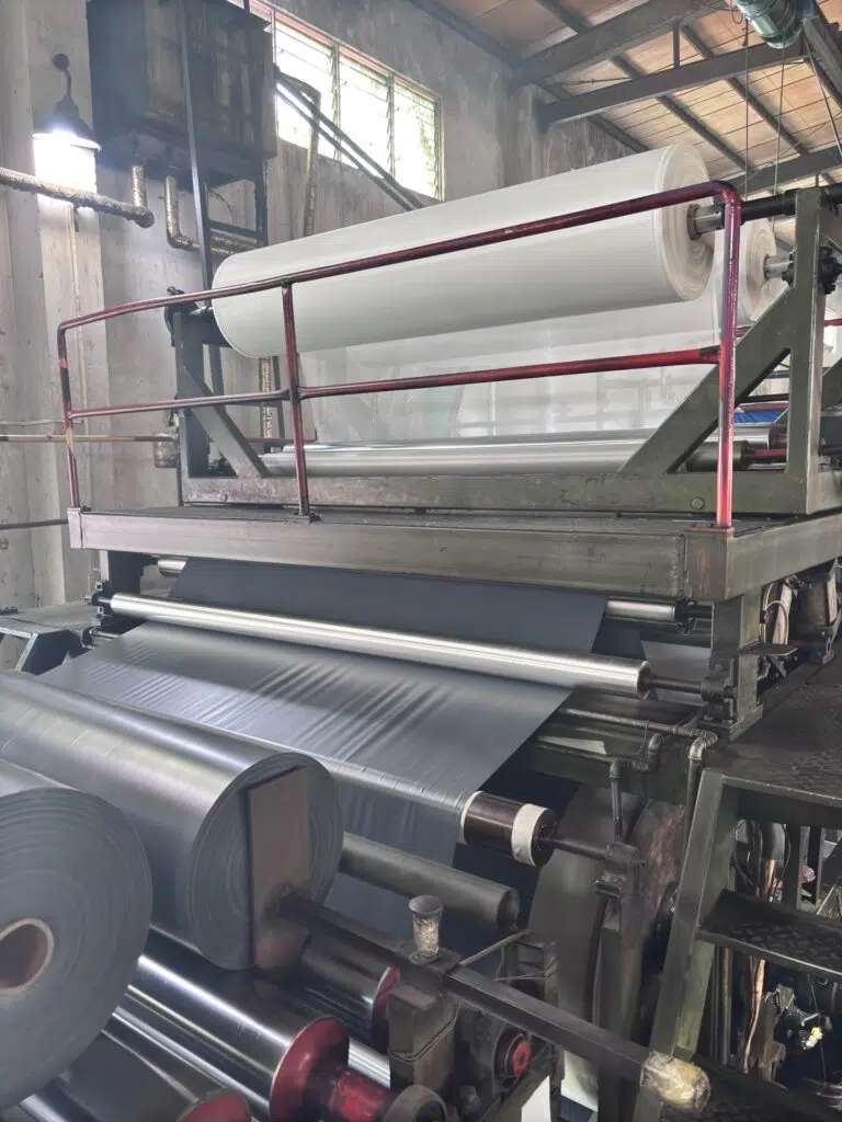 pvc laminating line 3 PVC lamination machine at Boluo Sunland Plastic