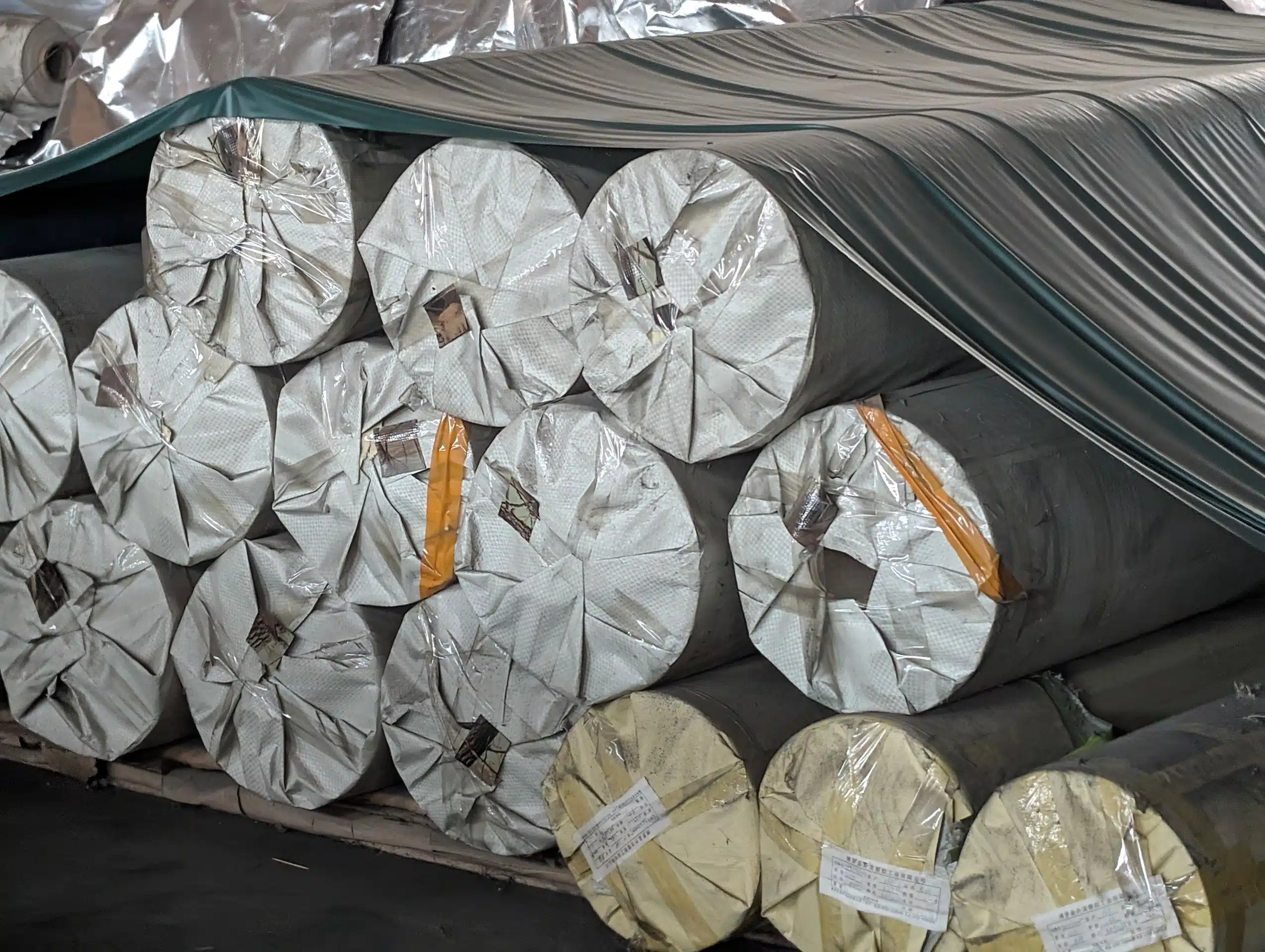 PVC tarpaulin roll stock