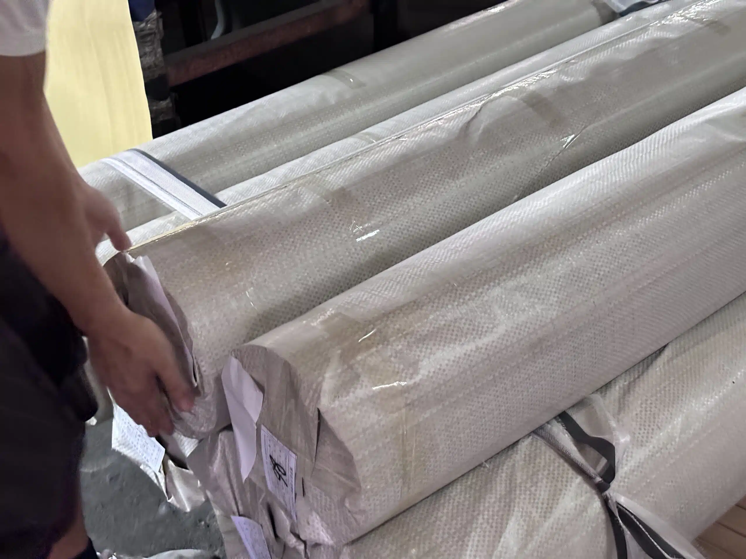 500gsm PVC tarpaulin rolls