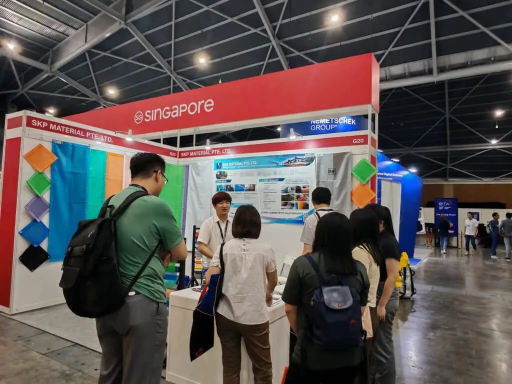 BuildTech Asia 2025 expo trade fair SKP Material booth
