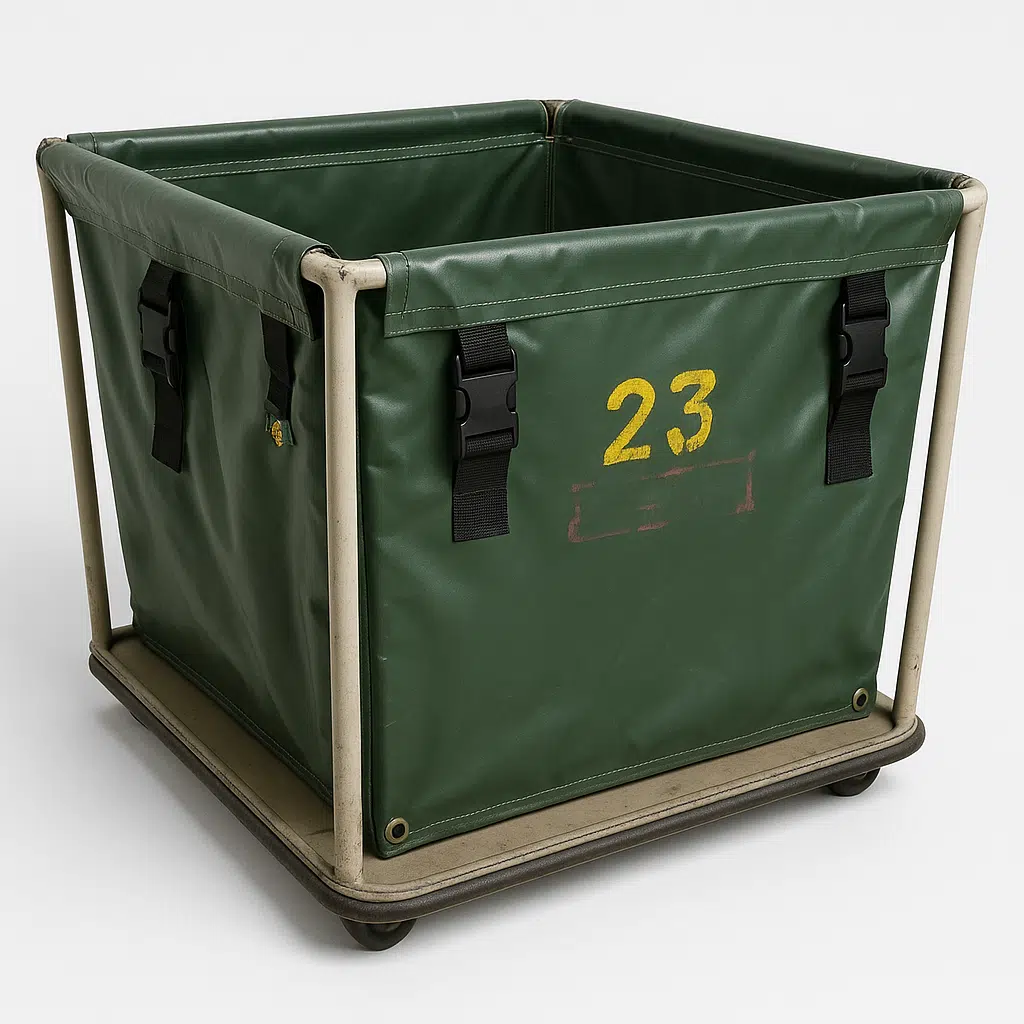 bin or box made of pvc tarpaulin skp material pvc laundry bag