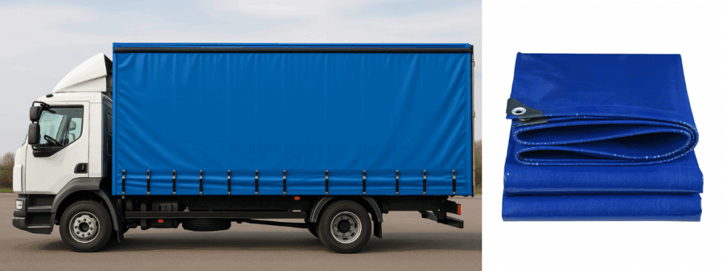 Curtain Side Truck Rolling Tarpaulin PVC Fabric