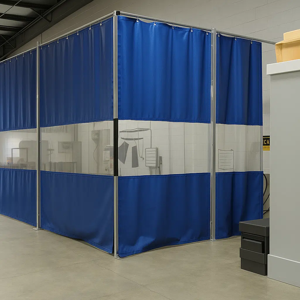 Heavy-duty PVC curtain wall panel