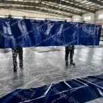 Fire-Retardant PVC Welding Curtains for OSHA Compliance