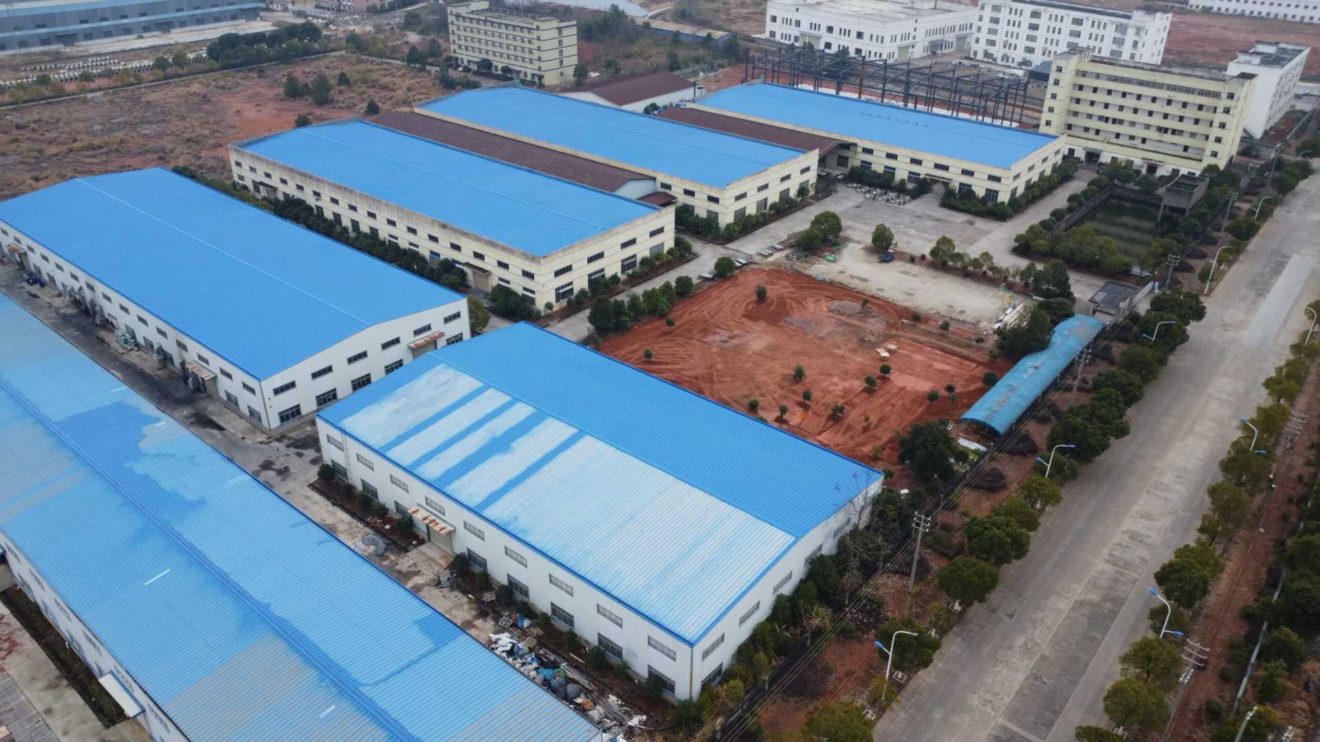 Prise de vue par drone de Jiangxi Shinysky Plastic Industry Co., LTD.